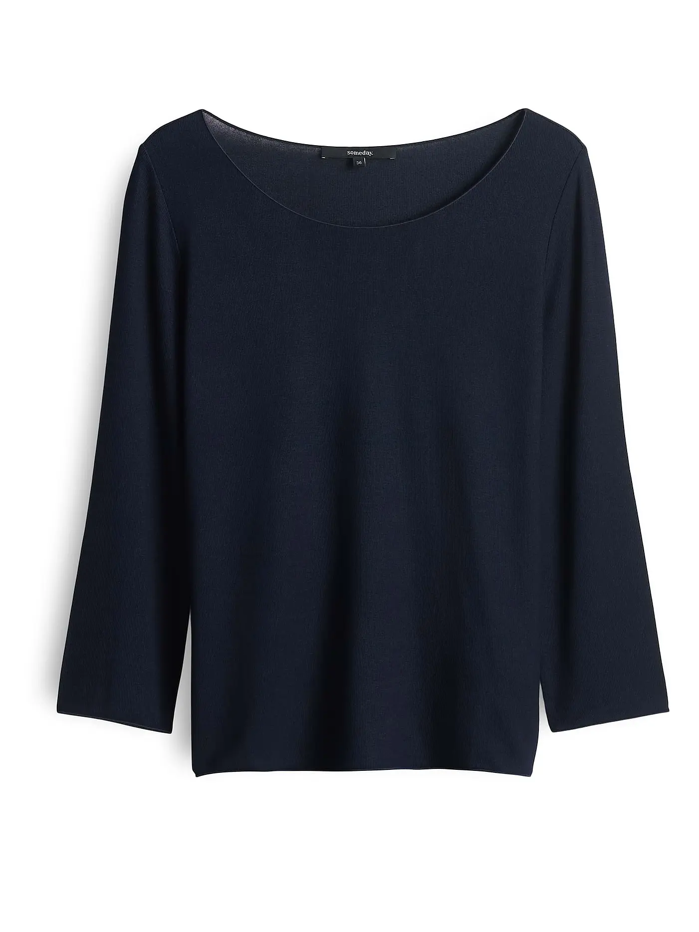 SOMEDAY | Langarmshirt KIROSA SOFT | dunkelblau